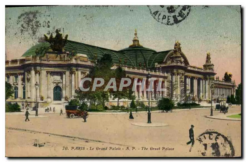 Paris - O Grande Palácio - A.P. - The Great Palace — editor A.P. n°70 - Frente