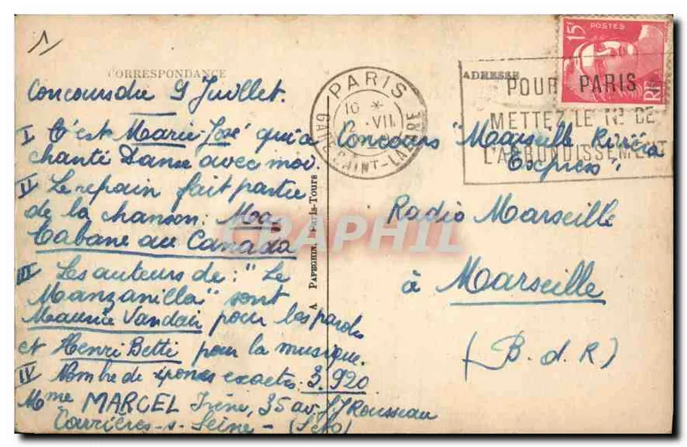 Vista da Seine perto de Notre-Dame e o Panteão (à esquerda) — A.P. - Verso