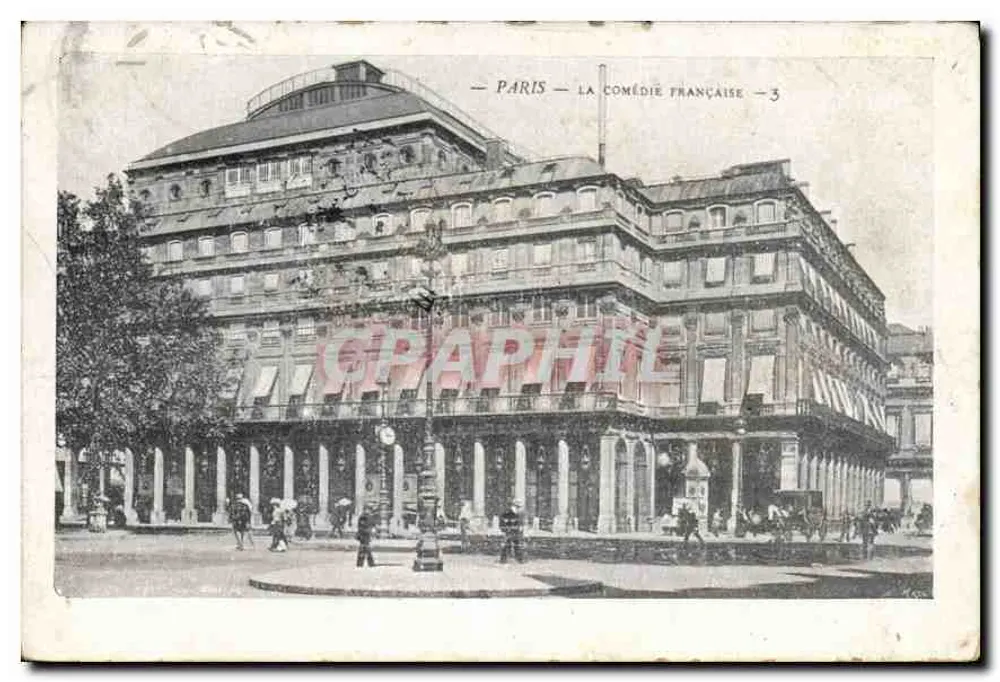 Paris — A Comédia Francesa — 3 — Graphil - Frente