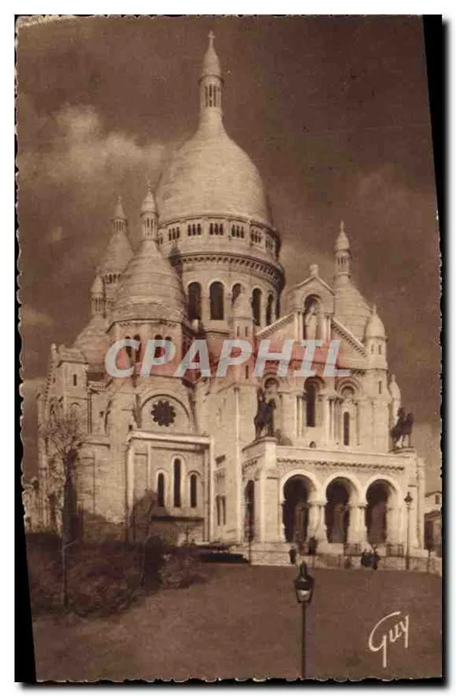 Basilika des Heiligen Herzens — Montmartre — Kunstausgabe « Guy » n°119 - Vorderseite