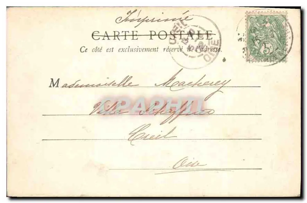 Abside de Notre-Dame — Paris — B.F. Paris n°61 - Verso