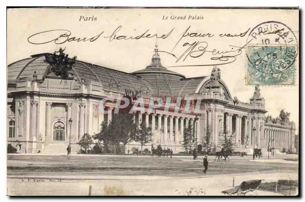 Parijs — Het Grand Palais — V. F. Parijs, nr. 33 - Voorkant