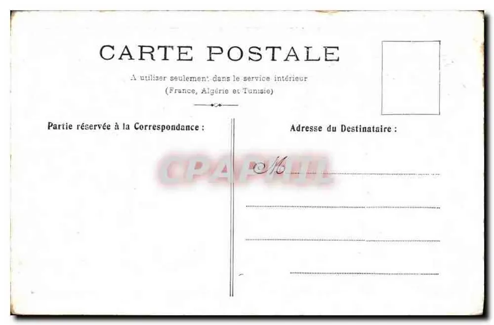 Paris - O Leão de Belfort — editor S. Raphael Guinguinaud - Verso
