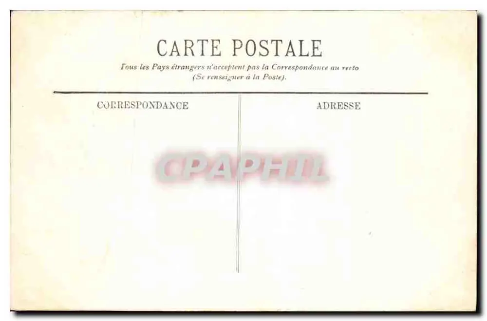 Parigi — Il Bois de Boulogne — La Cascata — LL. — n° 258 - Verso