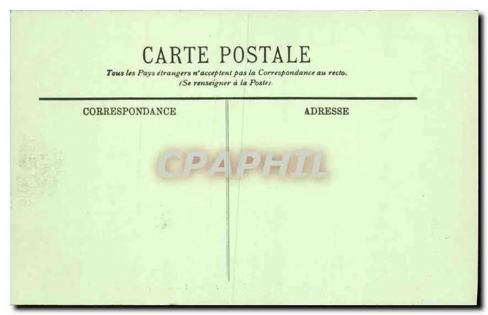 Paris — Place des Vosges und Musée Victor Hugo — LL. n° 916 - Rückseite