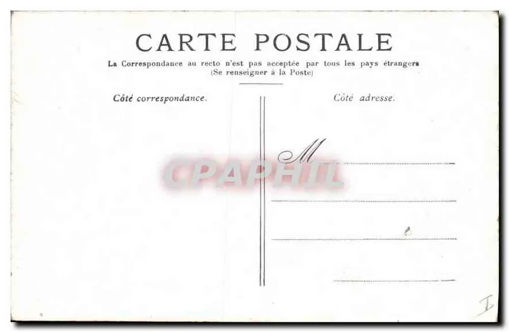 Paris — O Panteão - Verso