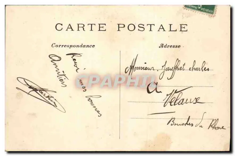 Paris — Os Invalidos — Vista geral — Bilhete postal moderno n°262 - Verso