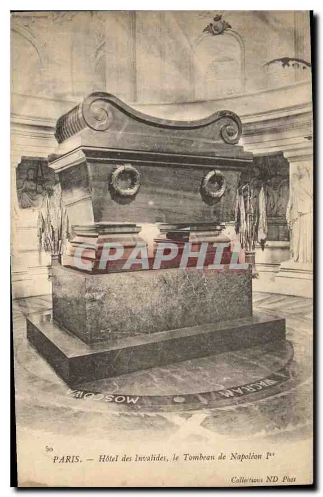 PARIS — Hotel des Invalides, das Grab von Napoleon I — Collections ND Phot, n°56 - Vorderseite