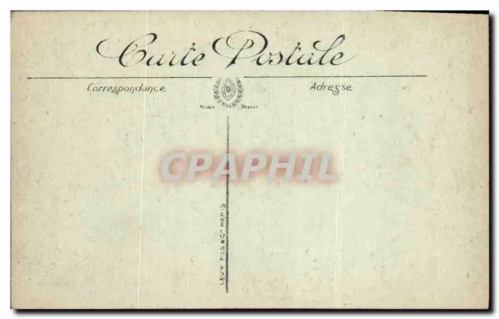 PARIS — A Sena e a Cidade — LL. — Editor LL. — N° de série 145 - Verso