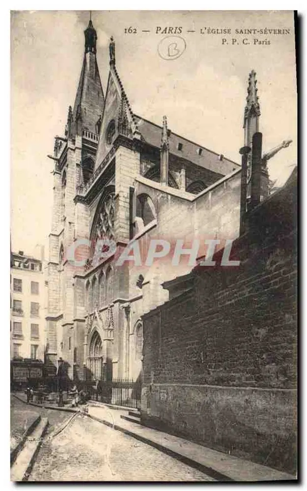 Paryż — Kościół Świętego Seweryna — P. P. C. Paryż, nr 162 - Awers