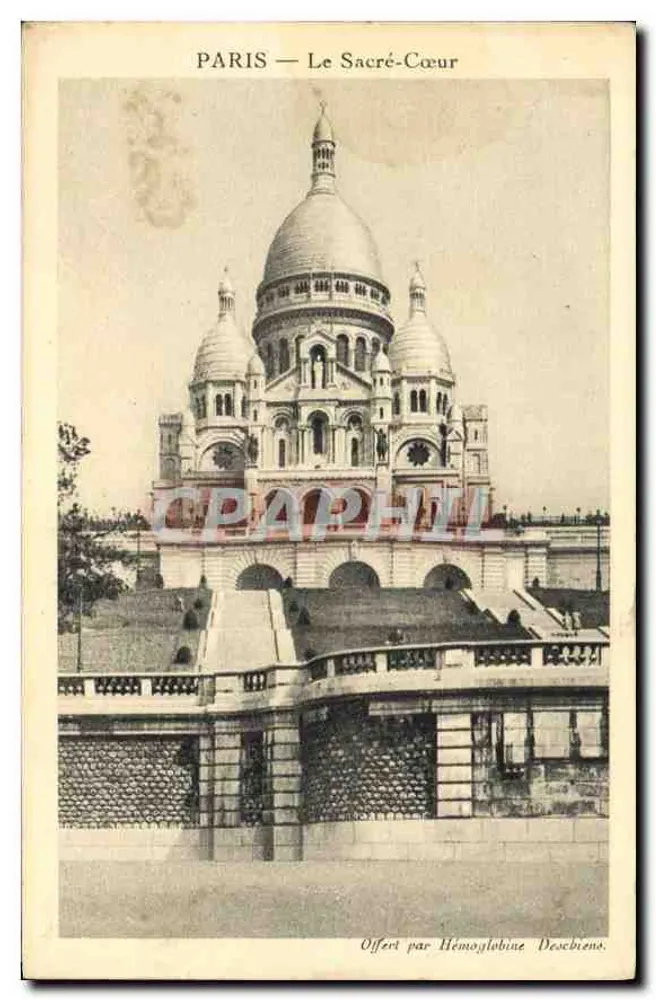 PARIS — A Sacré-Cœur — Editora Deschiens - Frente