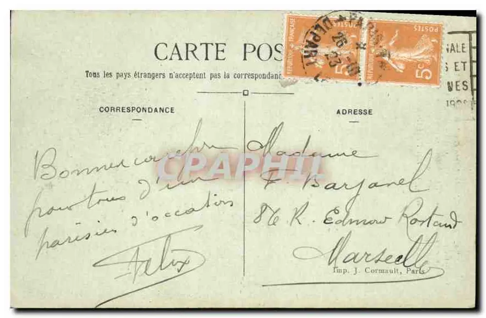 Paris — O Domo dos Inválidos — LIP - Verso