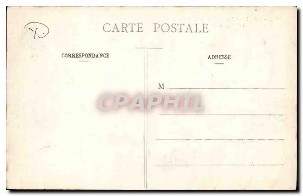Paris - Igreja da Madeleine (Perspectiva) - n° 162 - Verso