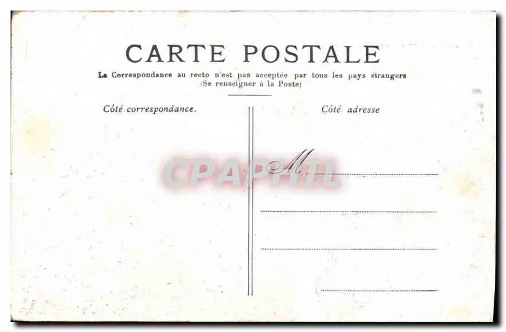 PARIS — O Jardim do Luxembourg — editor não identificado - Verso
