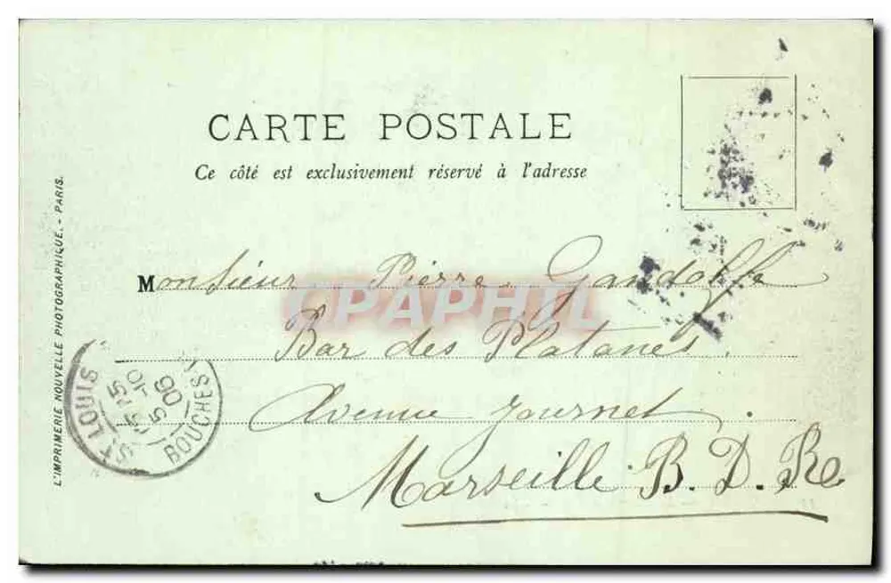 Paris — O Alcazar de Verão — LL. - Verso