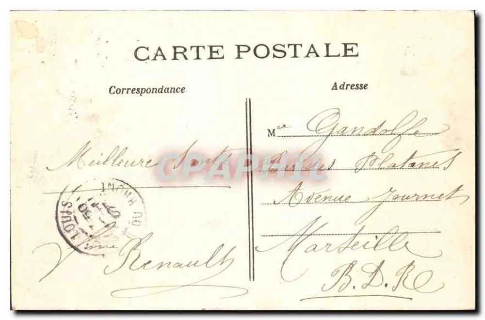 Paris – Praça de Anvers — C.M. — n°34 - Verso