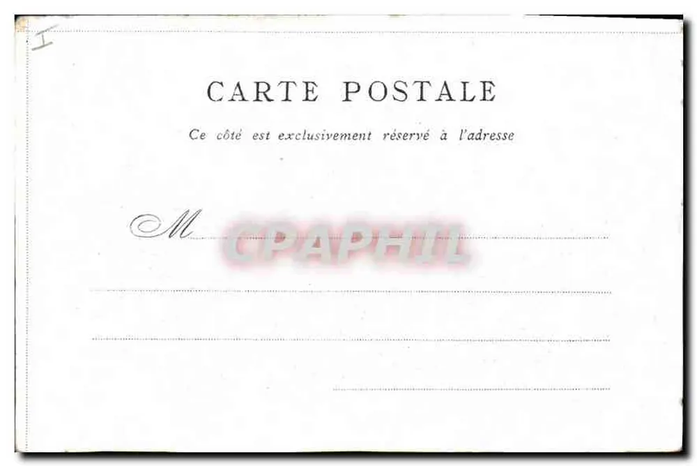 Panthéon — Place du Panthéon — Editée par le Bon Marché — Paris - Verso