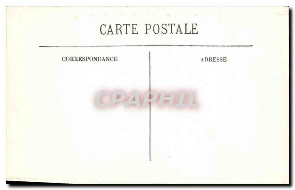 Paris — Ansicht der Rue Soufflot und des Panthéon — kein Verlag oder Nummer sichtbar - Rückseite