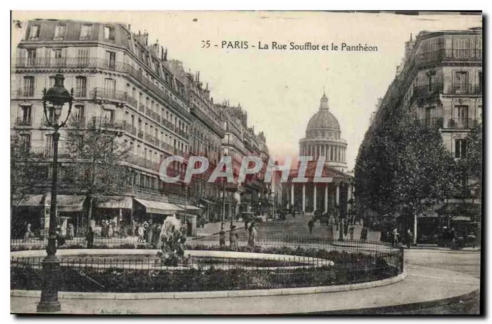Paris - La Rue Soufflot und der Panthéon — L'Abuille, Paris, n°35 - Vorderseite