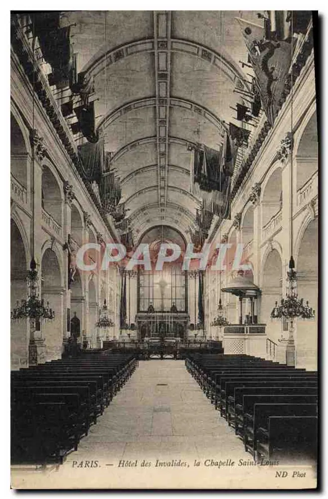 PARIS — Hotel des Invalides, die Kapelle Saint-Louis — ND Phot - Vorderseite