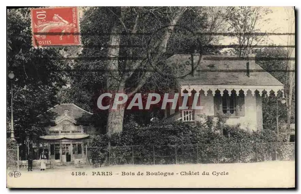 PARIS - Bois de Boulogne - Châtelet du Cycle — Verleger F.D. n°4186 - Vorderseite