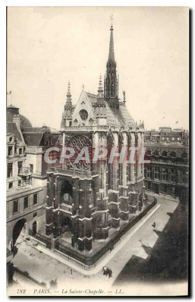Paris — A Santa Capela — L.L. - Frente