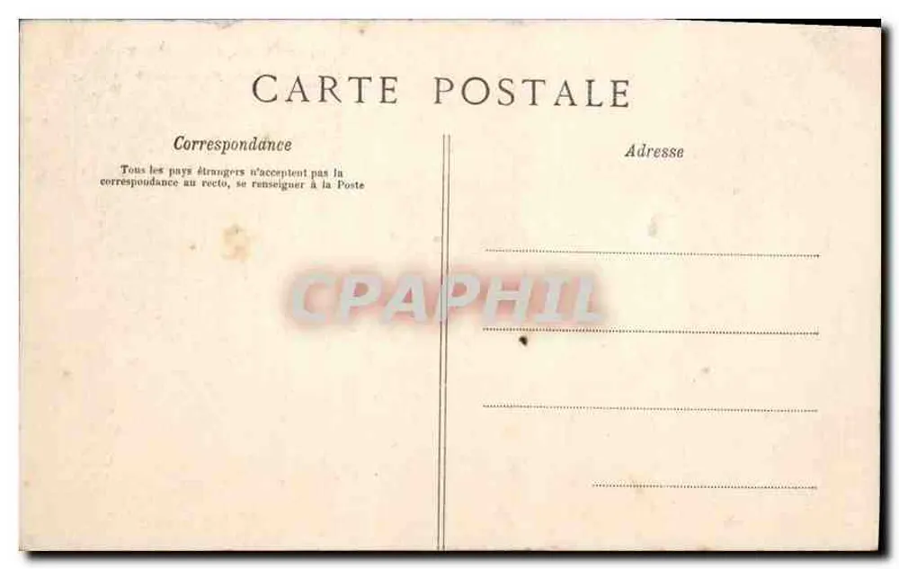 Paris - Jardin der Tuileries - Der Rhône und die Saône - C. L. C. - Rückseite
