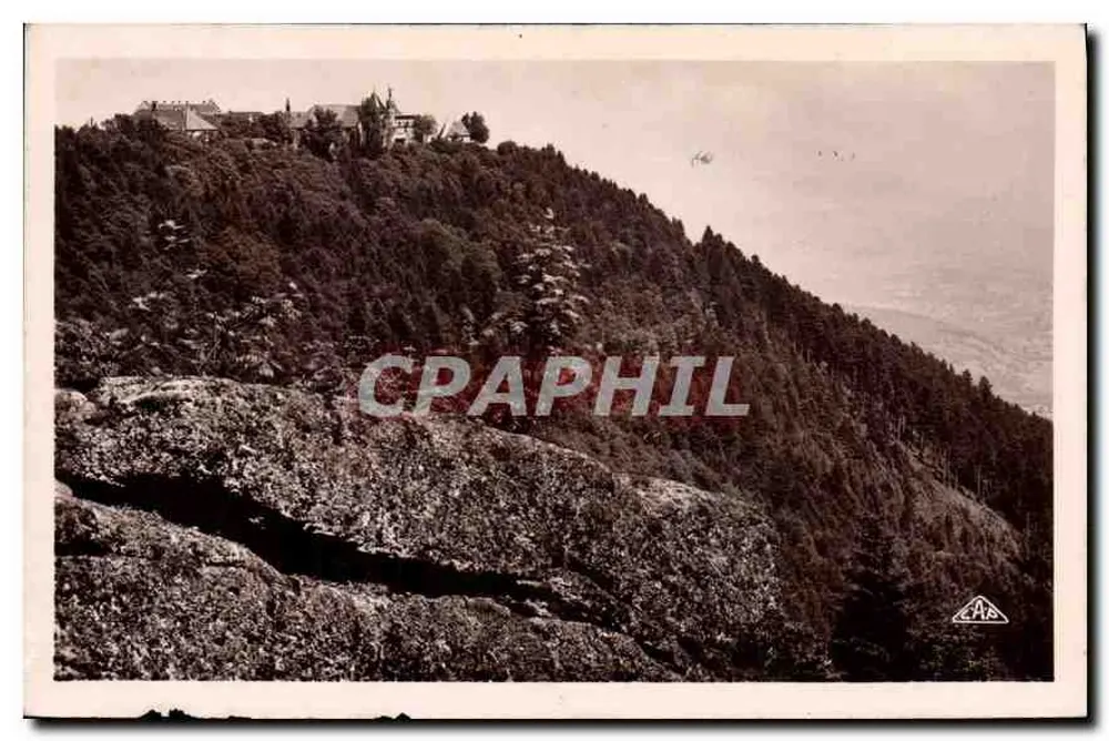 Monte Ste Odile — altitude 763 m — editor G.A. P. Straßbourg, n° 143 - Frente