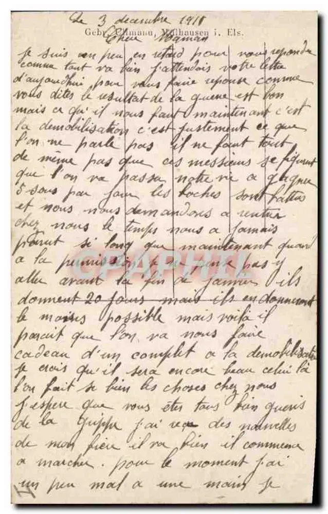 Mülhausen i. Els. — Salvatoranlagen — editor desconhecido, número de série não visível - Verso