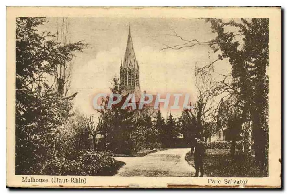 Mulhouse (Haut-Rhin) — Parque Salvator — Maison d'édition d'Art Alsacien, Strasbourg - Frente