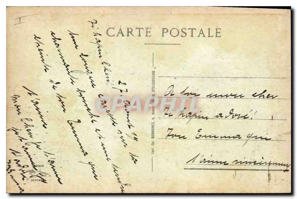 Mulhouse - Vista geral — editor Ch. Benseler, n° 26 - Verso