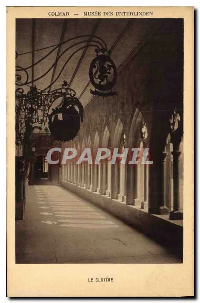 Colmar — Museu Unterlinden — O Claustro - Frente