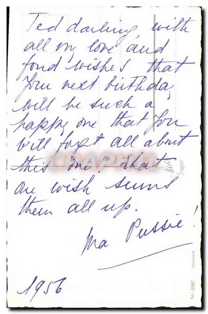 बूकेट ऑफ क्लॉकेट्स - जयंती - सुपर, संख्या 5967 - पीछे