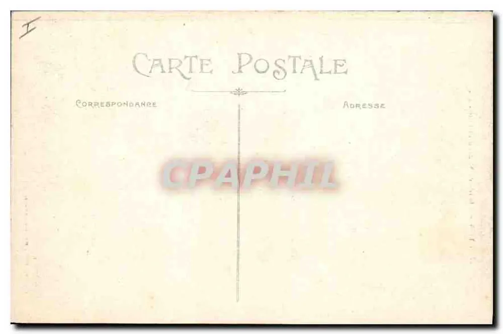 LYON — Abside de St-Jean e Fourvière — Carrier, editor, modelo depositado - Verso