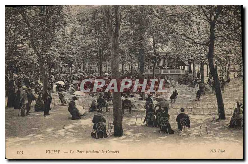 Vichy — O Parque durante o Concerto — ND Phot - Frente
