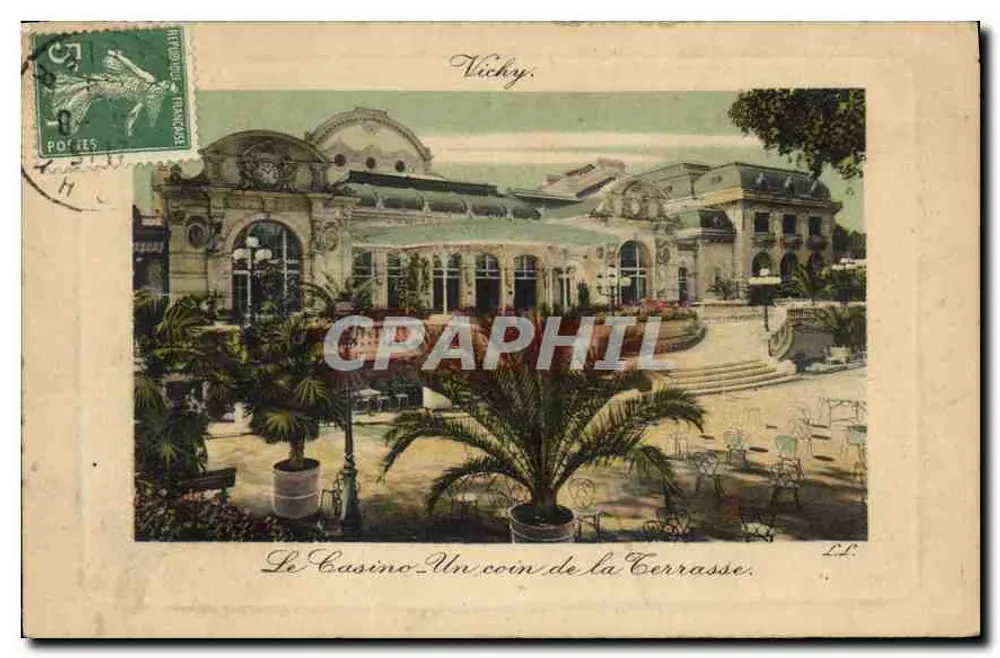 Das Casino - Ein Stück der Terrasse — Vichy - Vorderseite