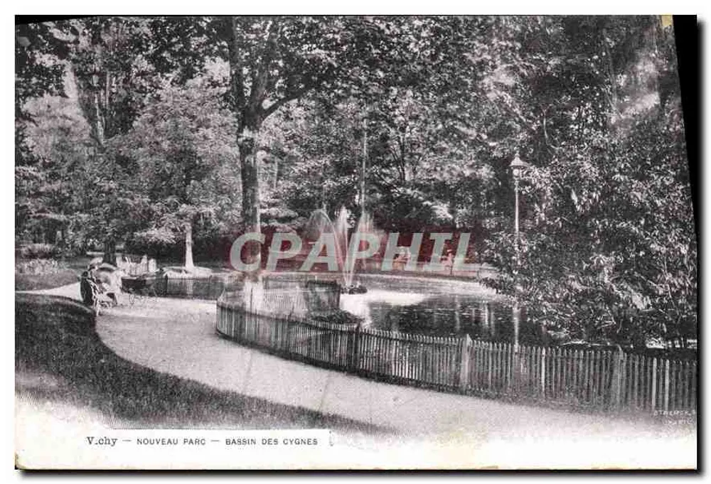 Vichy — Neuer Park — Schwannenteich - Vorderseite