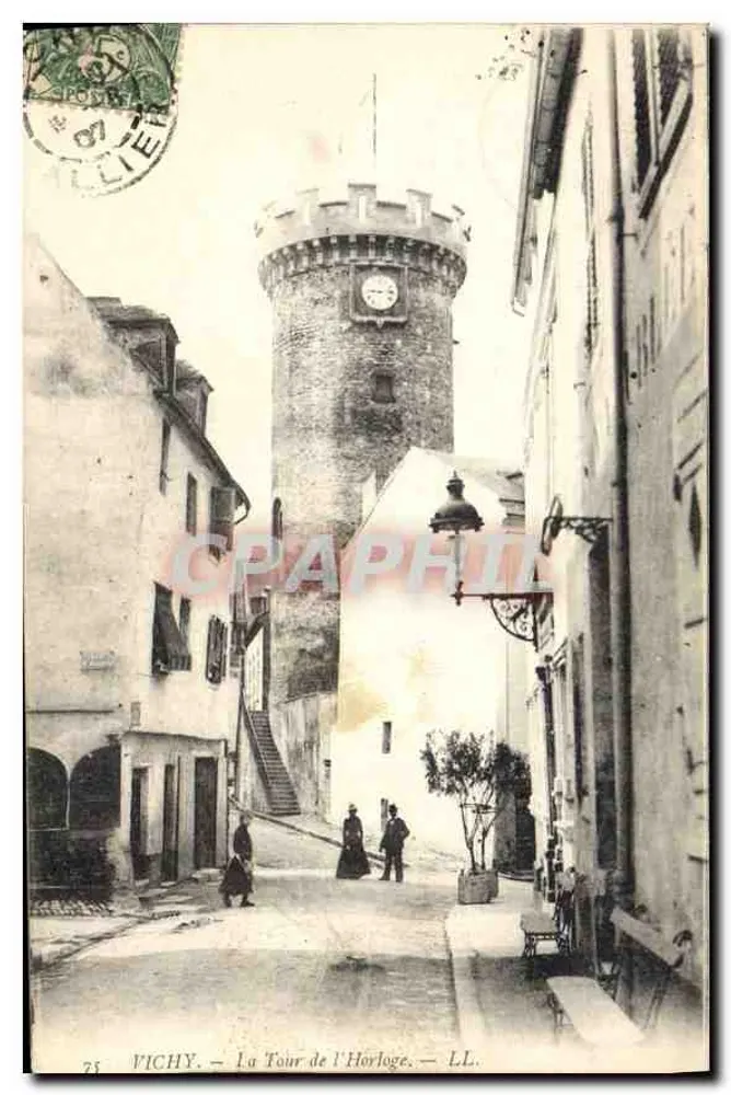 Vichy — La Tour de l'Horloge — LL. - Anverso