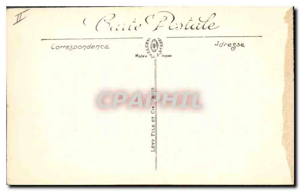 Vichy — Spaziergang am Ufer der Allier — LL - Rückseite