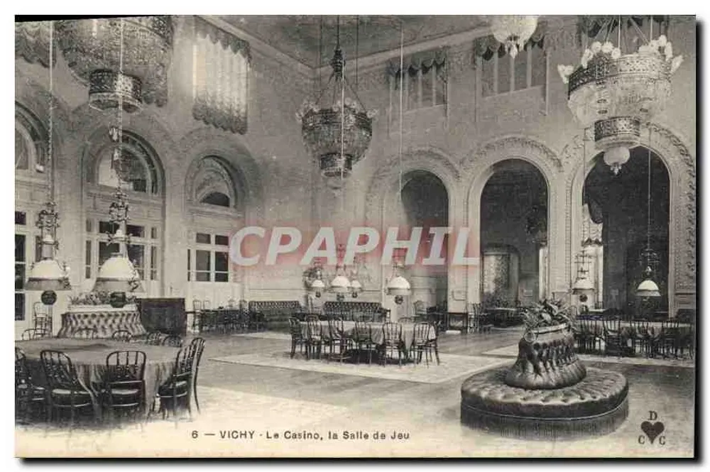 Vichy — Das Casino, der Spielraum — unbekannter Verlag, n°6 - Vorderseite