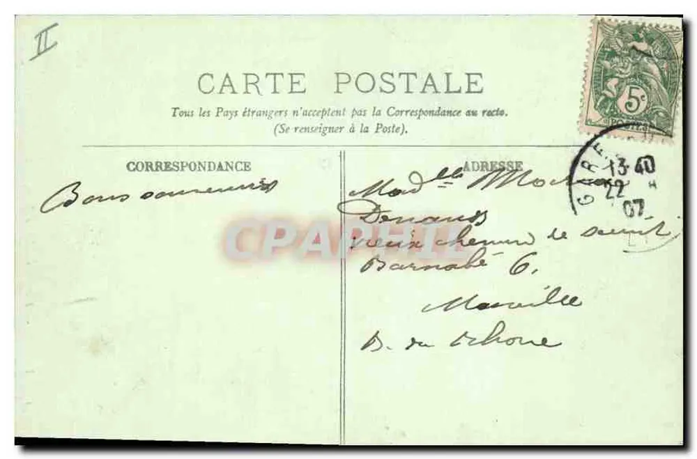 Vichy — Hotel dos Embaixadores — LL. - Verso