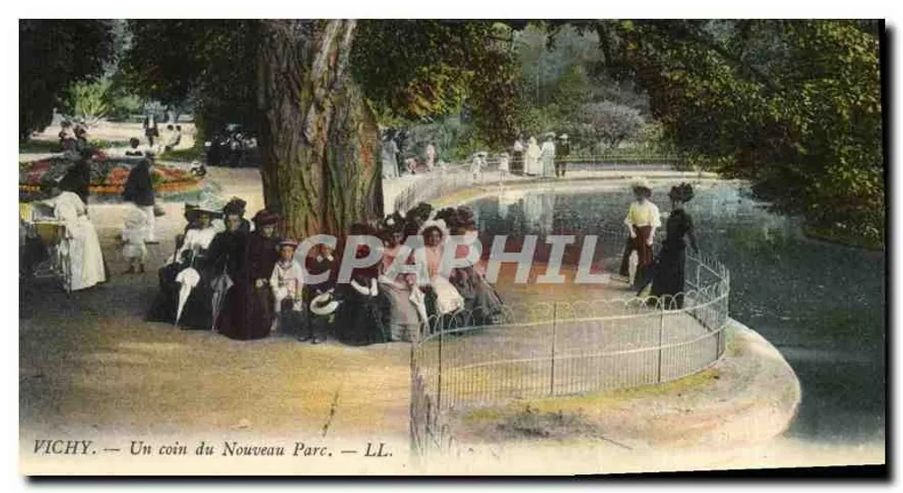 Vichy — Ecke des neuen Parks — LL. - Vorderseite