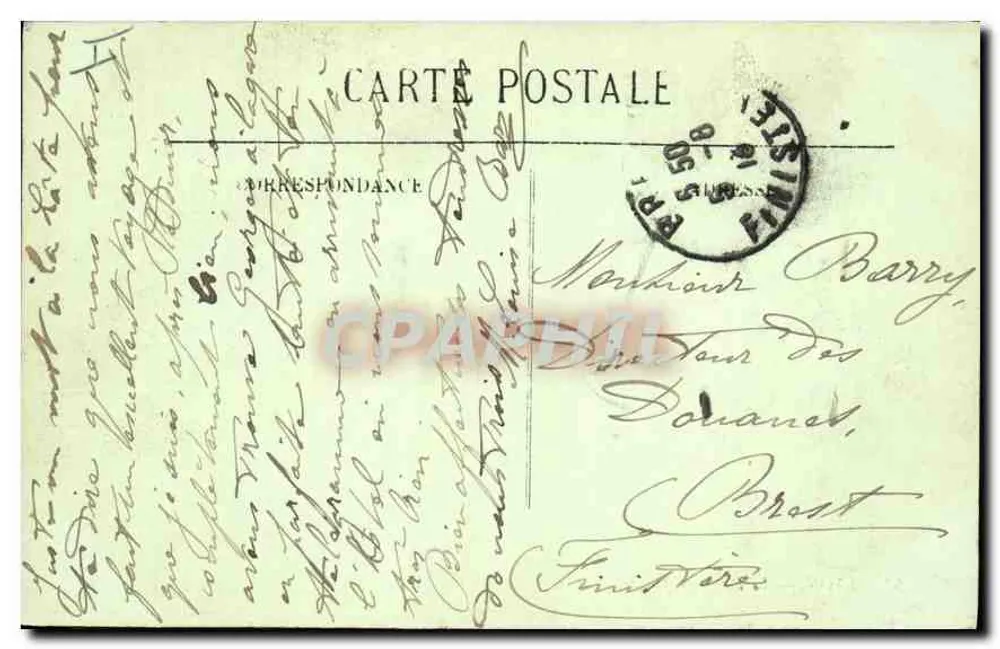LYON — O Palácio de Justiça — LL. - Verso