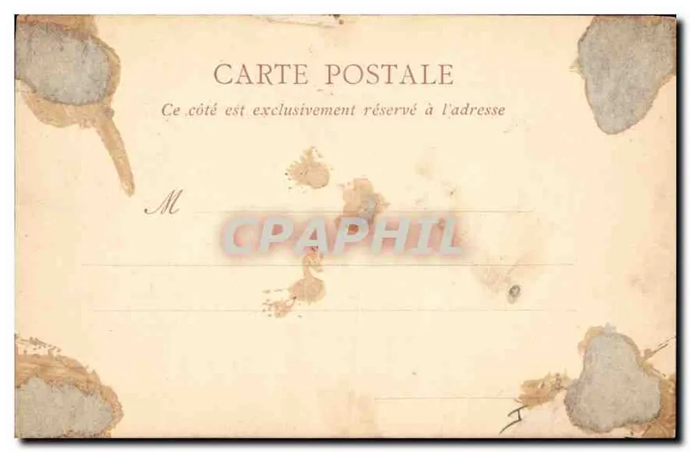 LYON — Het Paleis van Justitie — ND Phot - Achterkant