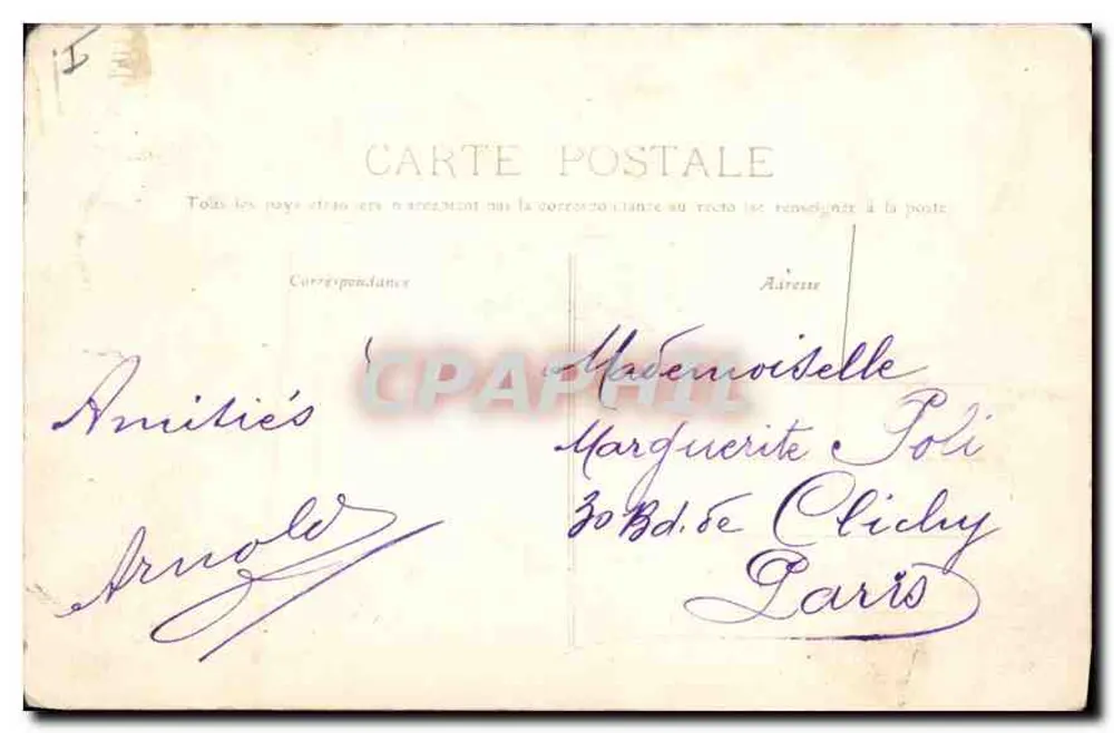 Lyon - Praça Bellecour — estátua equestre — n° 125 - Verso