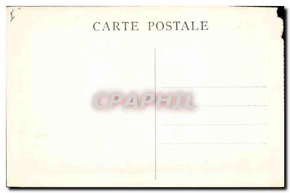 Praça Bellecour - Estátua de Luís XIV — Lyon illustré, n°43, editor M.F. - Verso