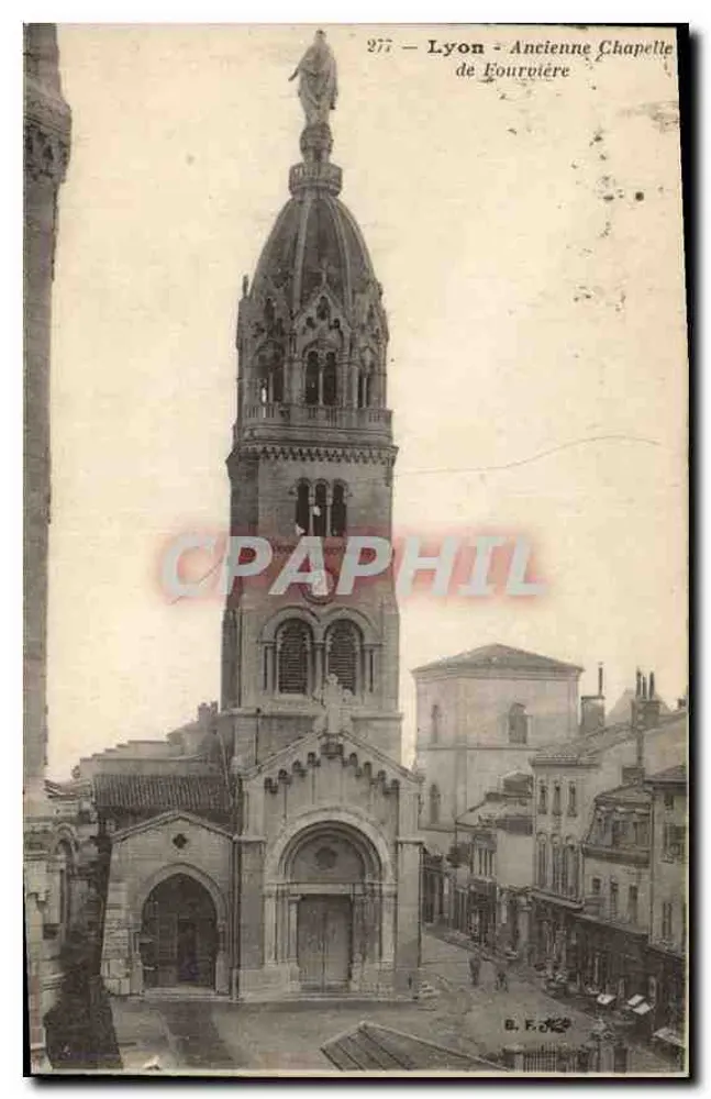 Lyon - Antiga Capela de Fourvière — B. F. — n° 277 - Frente