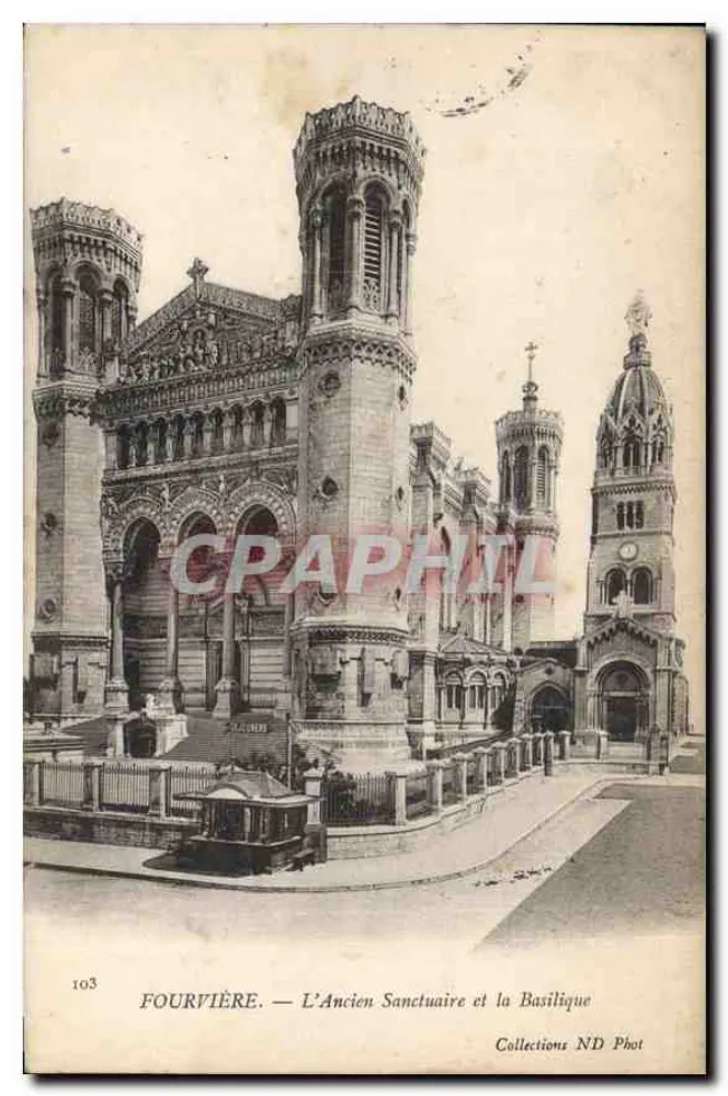 Fourvière — Das alte Heiligtum und die Basilika — Collections ND Phot - Vorderseite