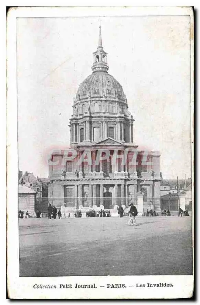 Les Invalides — Paris — Coleção Petit Journal - Frente