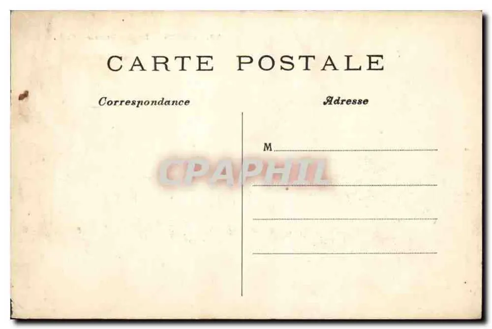 Paris — A Conciergerie — C.M. n°59 - Verso